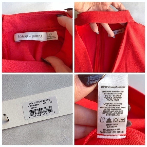 Bishop + Young Sasha Choker Shift Dress - Picture 8 of 8